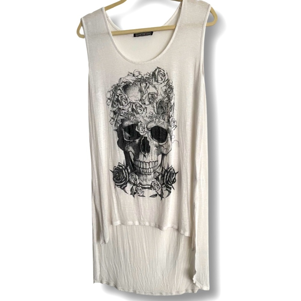 Skull and Roses Top